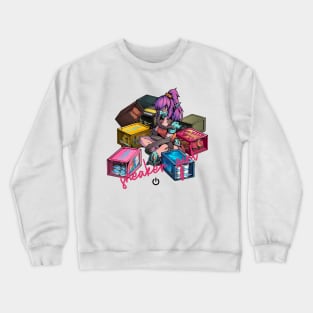 Sneaker Girl Crewneck Sweatshirt